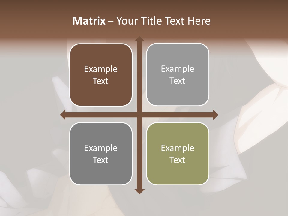 A Man Is Holding His Hands Behind His Head PowerPoint Template