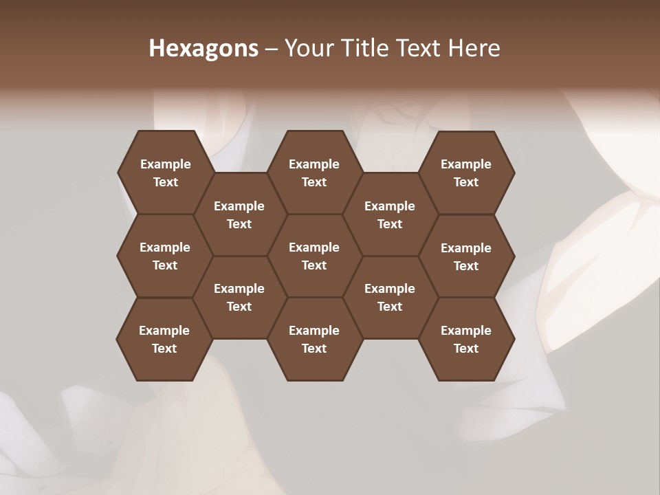 A Man Is Holding His Hands Behind His Head PowerPoint Template