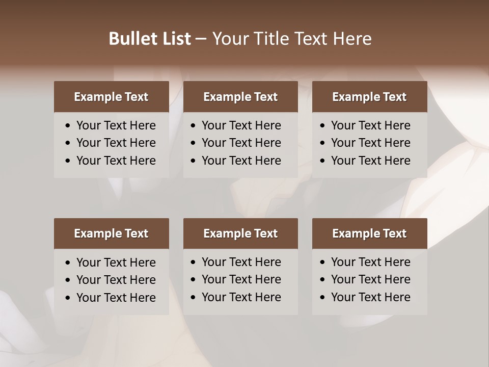 A Man Is Holding His Hands Behind His Head PowerPoint Template