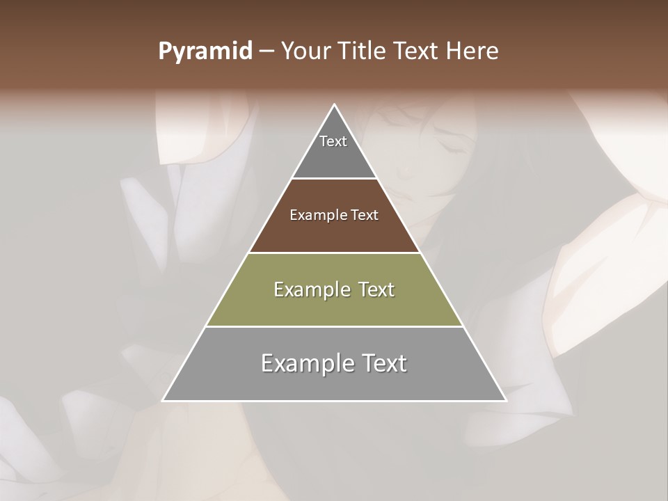 A Man Is Holding His Hands Behind His Head PowerPoint Template