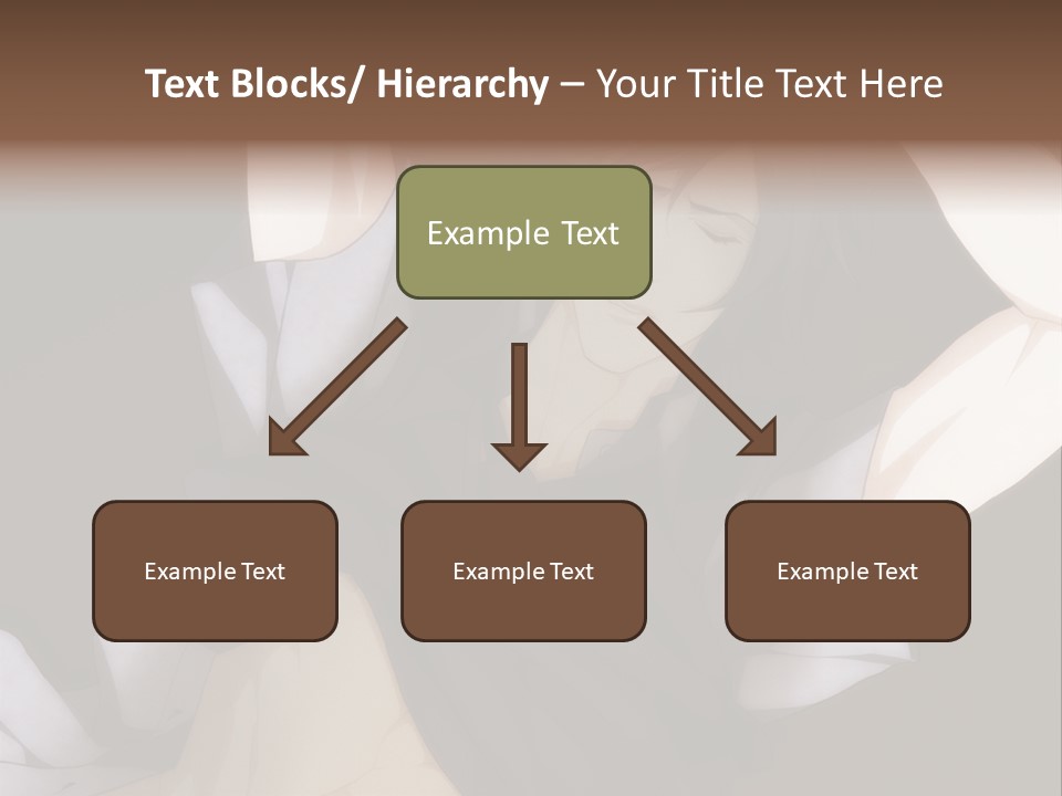 A Man Is Holding His Hands Behind His Head PowerPoint Template