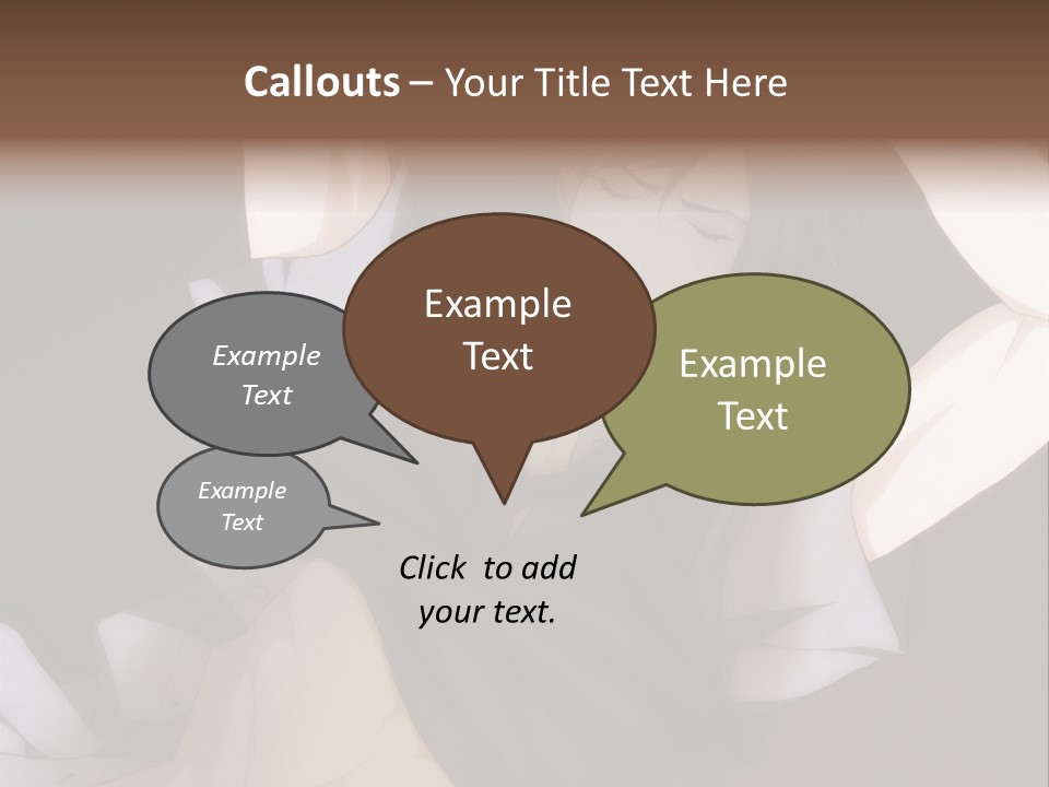 A Man Is Holding His Hands Behind His Head PowerPoint Template