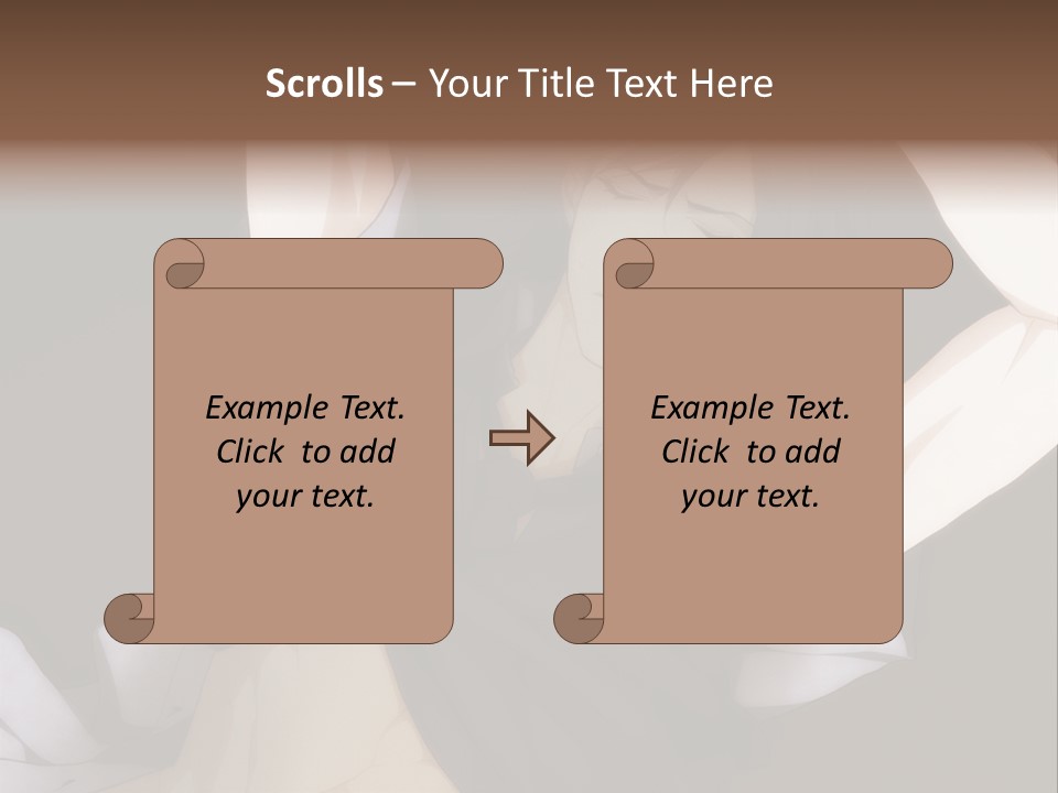 A Man Is Holding His Hands Behind His Head PowerPoint Template