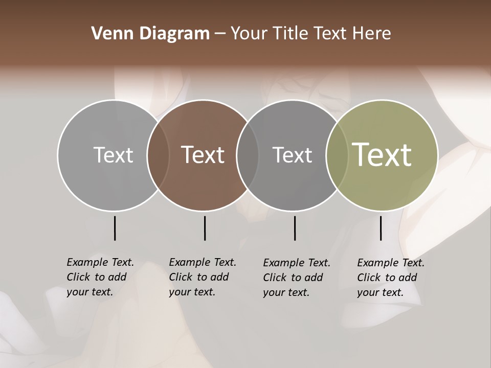 A Man Is Holding His Hands Behind His Head PowerPoint Template