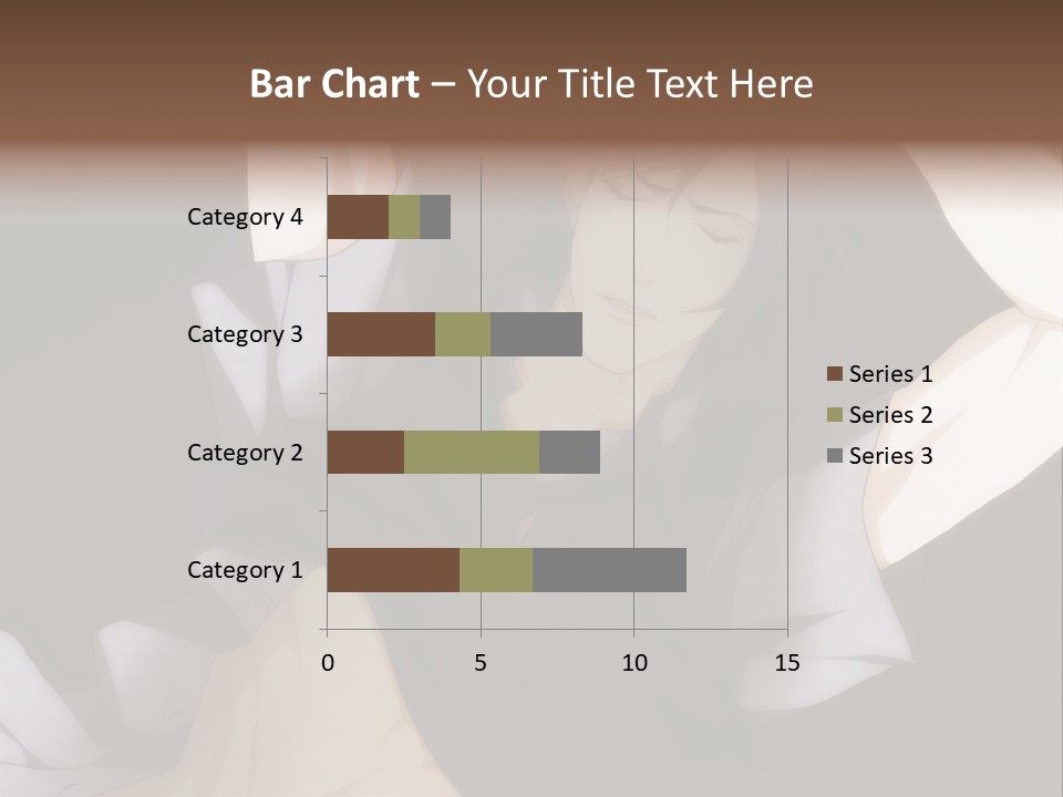 A Man Is Holding His Hands Behind His Head PowerPoint Template