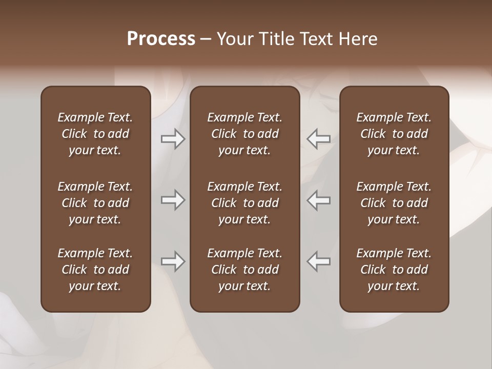 A Man Is Holding His Hands Behind His Head PowerPoint Template
