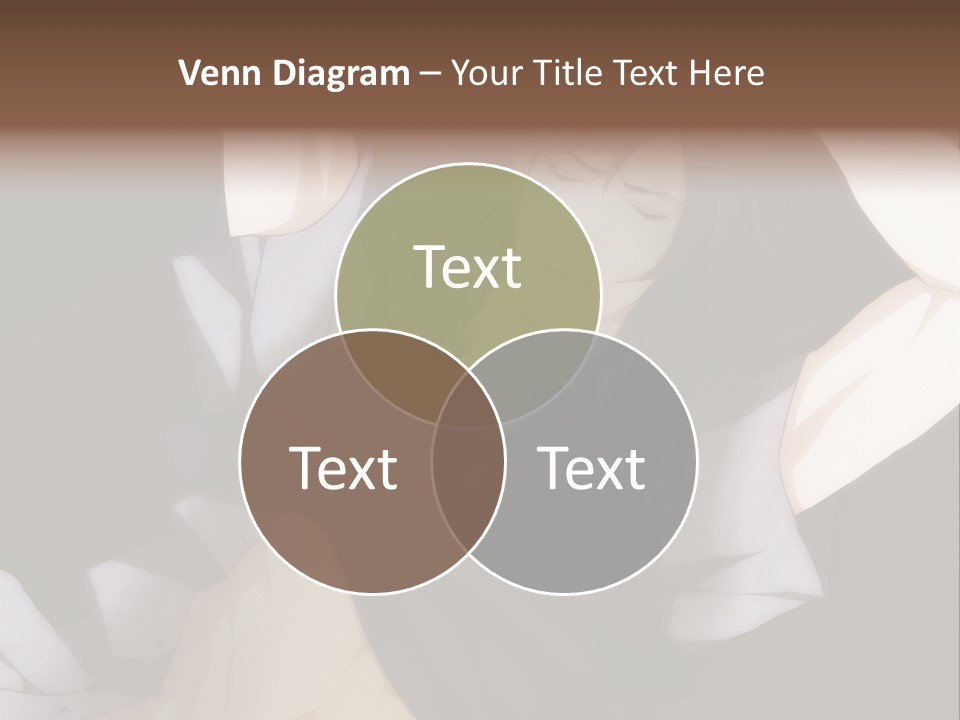 A Man Is Holding His Hands Behind His Head PowerPoint Template