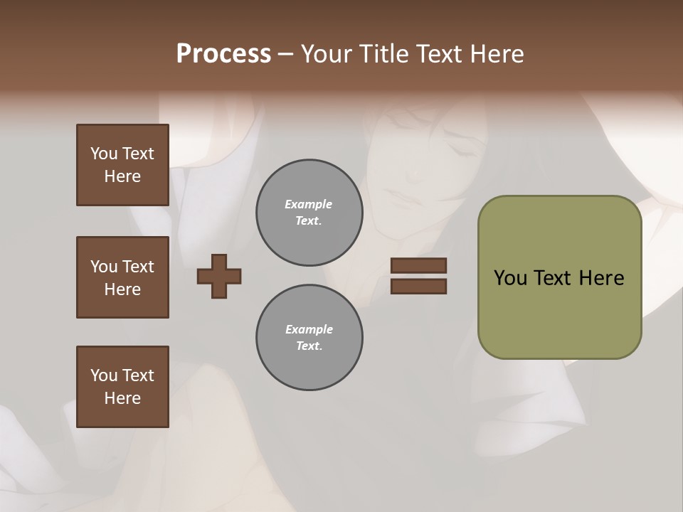 A Man Is Holding His Hands Behind His Head PowerPoint Template