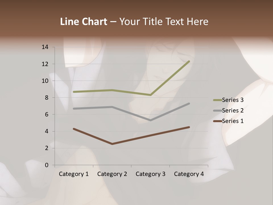 A Man Is Holding His Hands Behind His Head PowerPoint Template