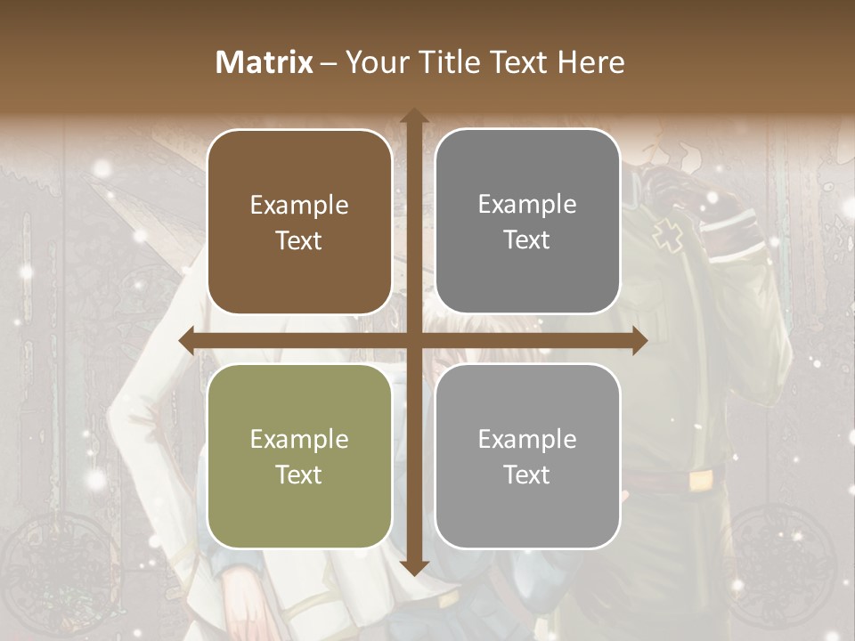 A Group Of People Standing Next To Each Other PowerPoint Template