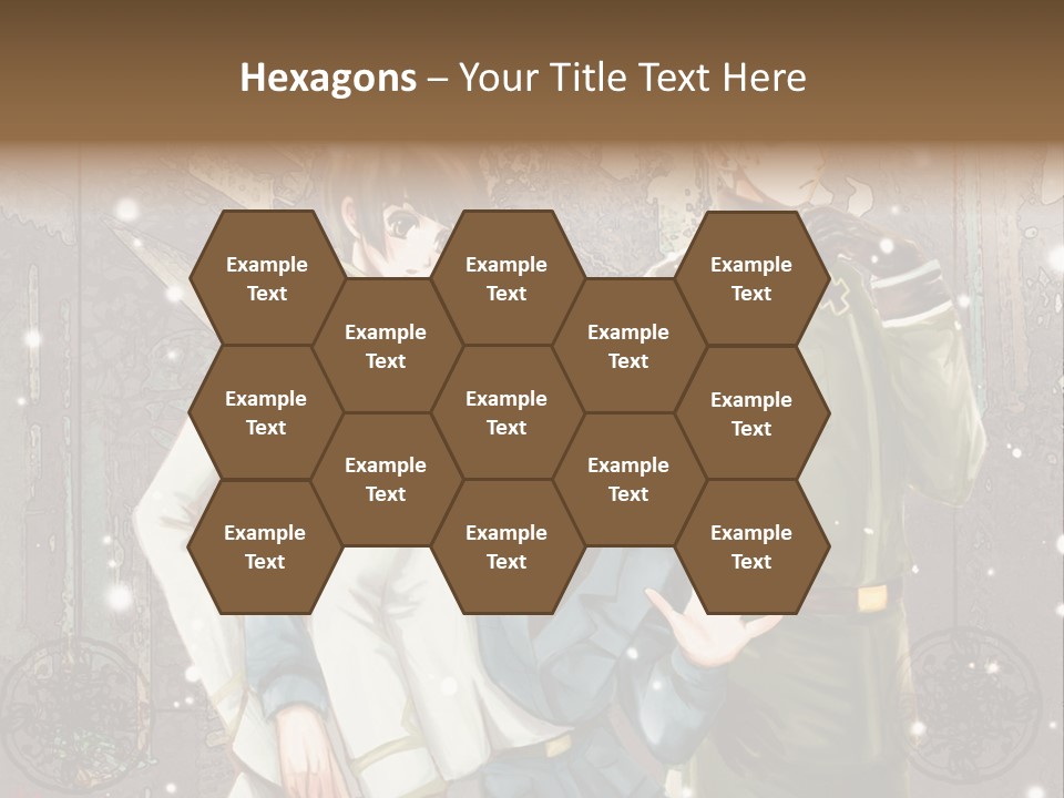 A Group Of People Standing Next To Each Other PowerPoint Template