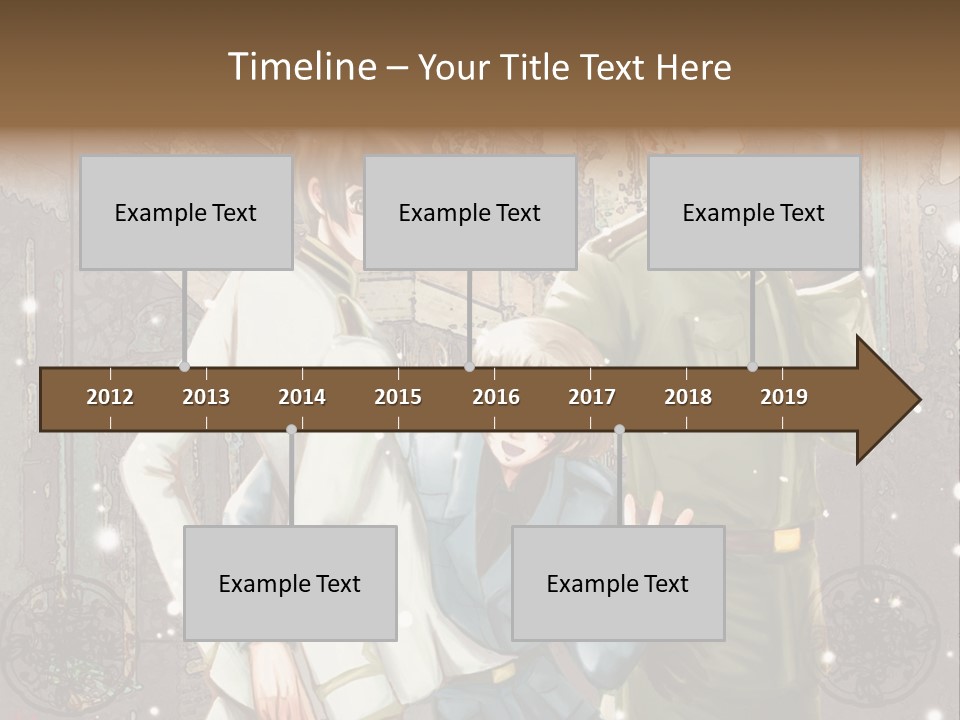 A Group Of People Standing Next To Each Other PowerPoint Template