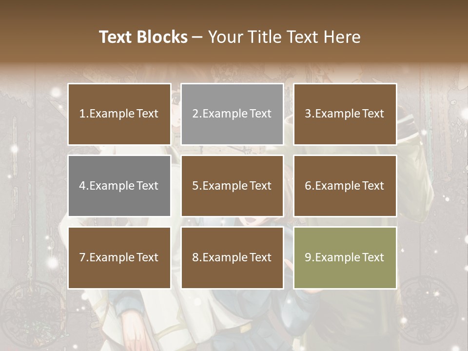 A Group Of People Standing Next To Each Other PowerPoint Template