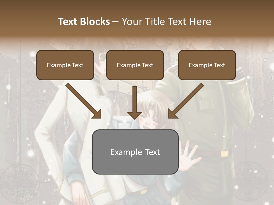 A Group Of People Standing Next To Each Other PowerPoint Template