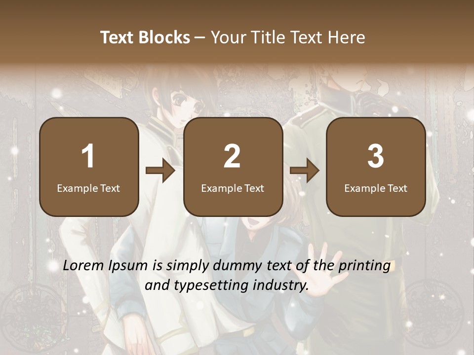 A Group Of People Standing Next To Each Other PowerPoint Template