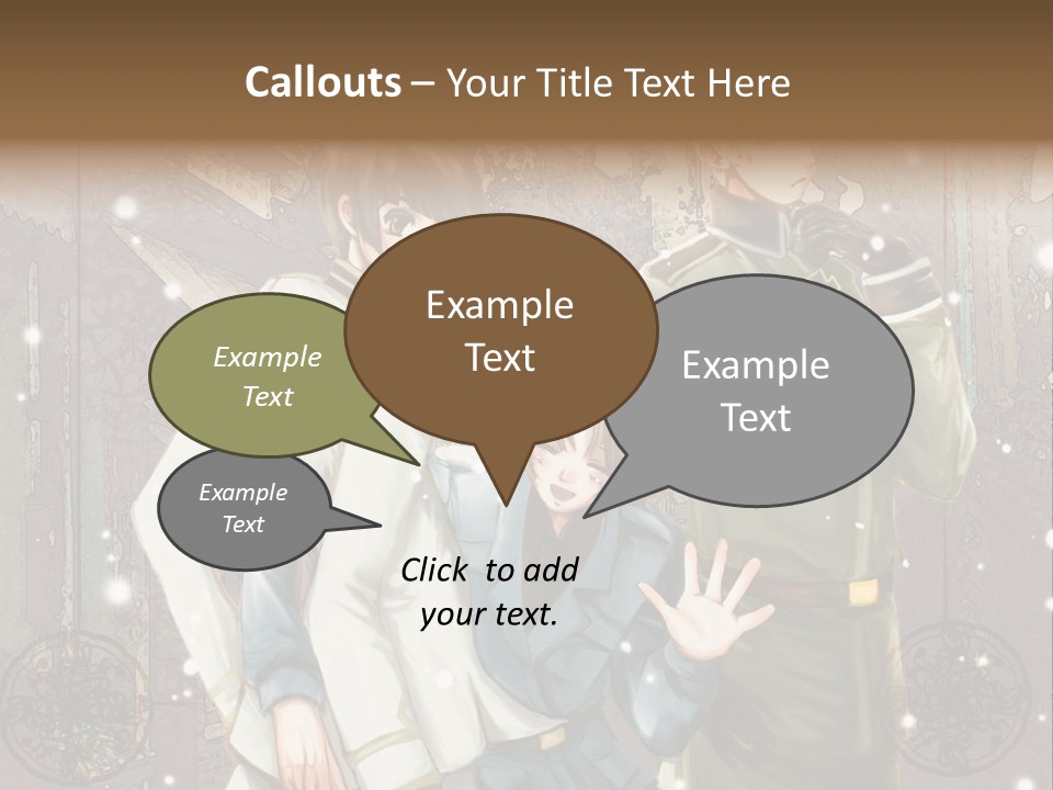 A Group Of People Standing Next To Each Other PowerPoint Template