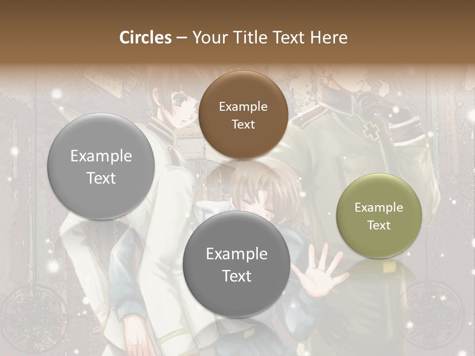 A Group Of People Standing Next To Each Other PowerPoint Template