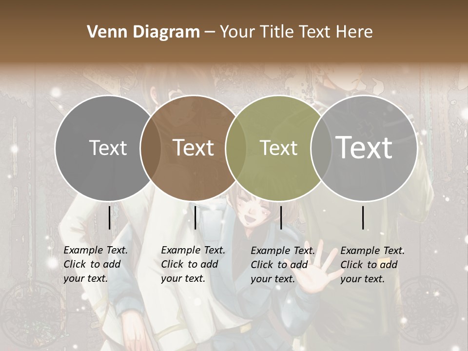 A Group Of People Standing Next To Each Other PowerPoint Template