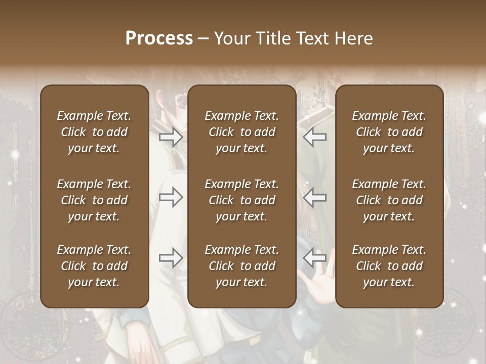 A Group Of People Standing Next To Each Other PowerPoint Template