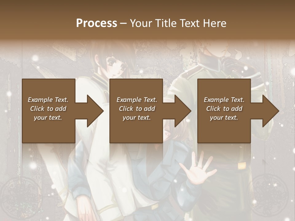 A Group Of People Standing Next To Each Other PowerPoint Template