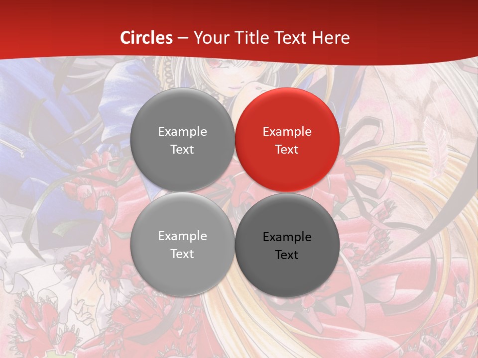 A Woman In A Red Dress Is Holding A Flower Powerpoint Presentation PowerPoint Template