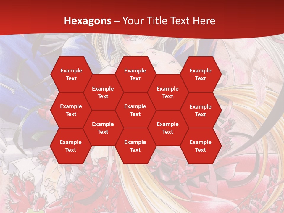 A Woman In A Red Dress Is Holding A Flower Powerpoint Presentation PowerPoint Template