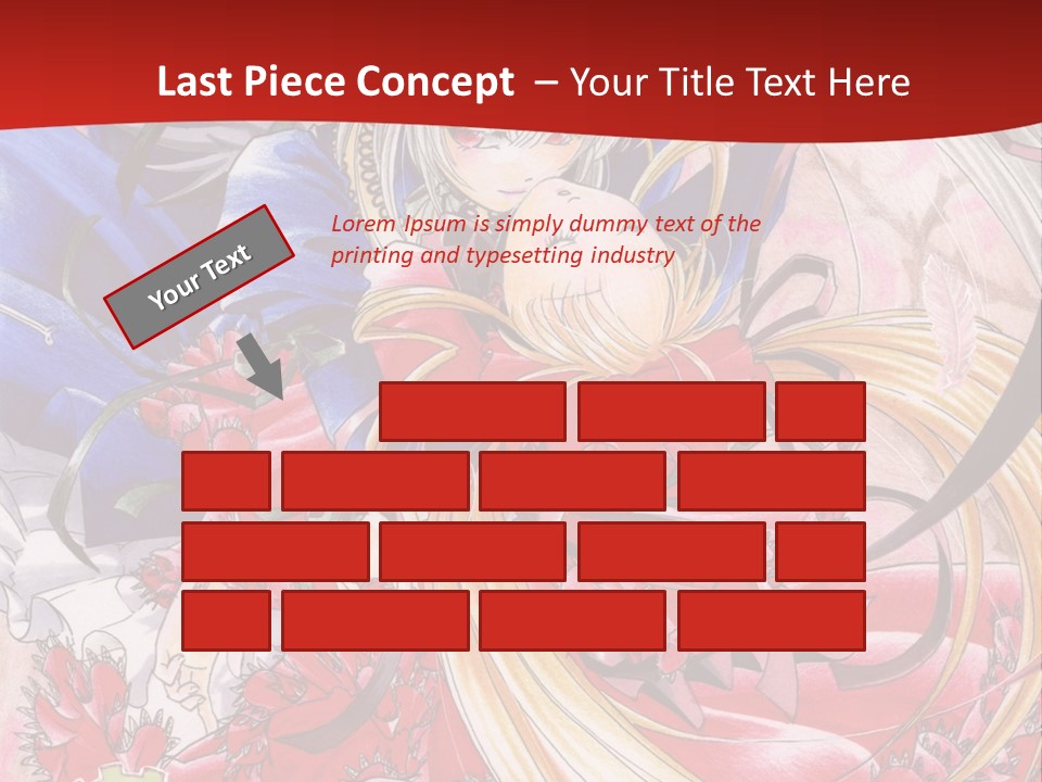 A Woman In A Red Dress Is Holding A Flower Powerpoint Presentation PowerPoint Template