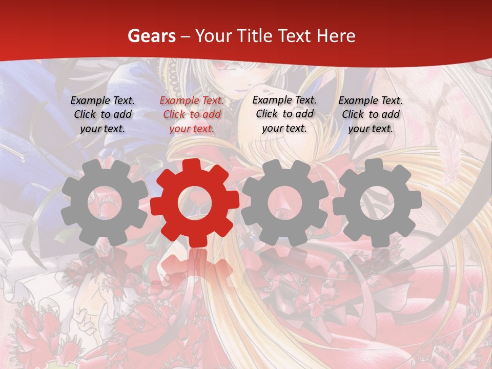 A Woman In A Red Dress Is Holding A Flower Powerpoint Presentation PowerPoint Template