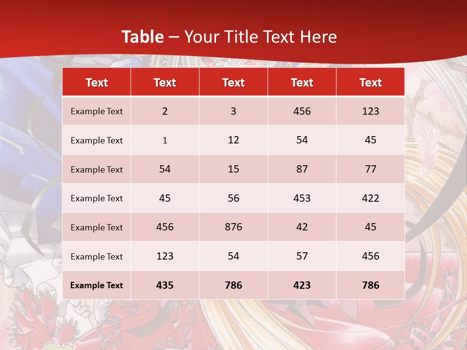 A Woman In A Red Dress Is Holding A Flower Powerpoint Presentation PowerPoint Template