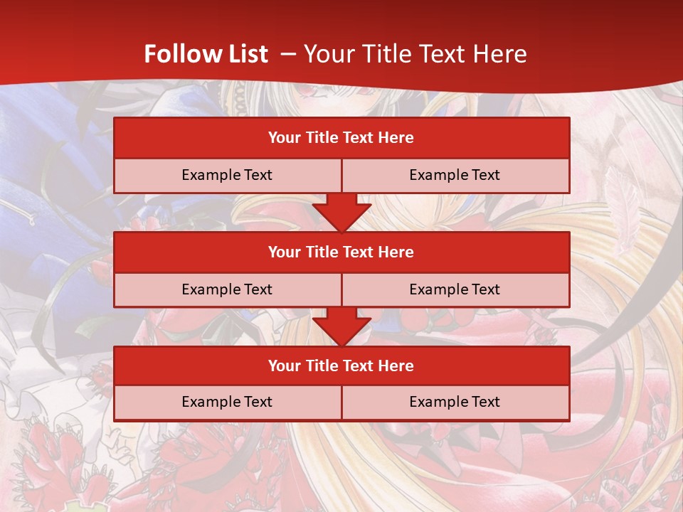 A Woman In A Red Dress Is Holding A Flower Powerpoint Presentation PowerPoint Template