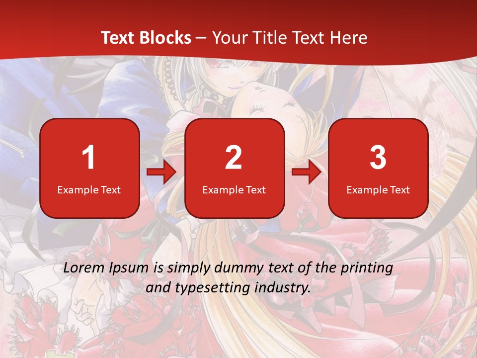 A Woman In A Red Dress Is Holding A Flower Powerpoint Presentation PowerPoint Template