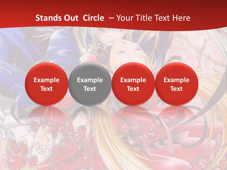 A Woman In A Red Dress Is Holding A Flower Powerpoint Presentation PowerPoint Template