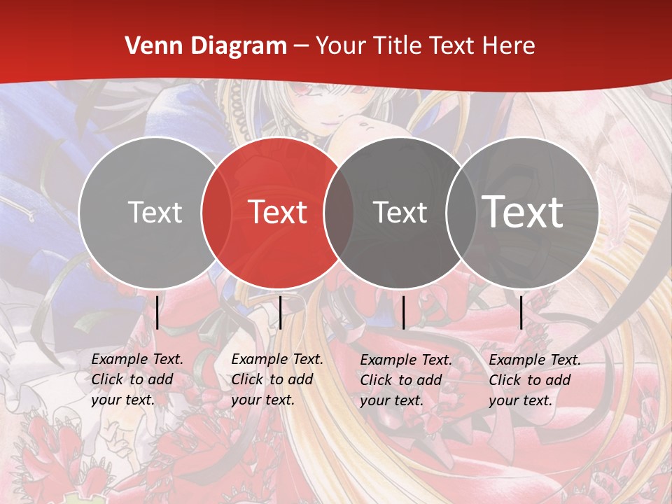 A Woman In A Red Dress Is Holding A Flower Powerpoint Presentation PowerPoint Template