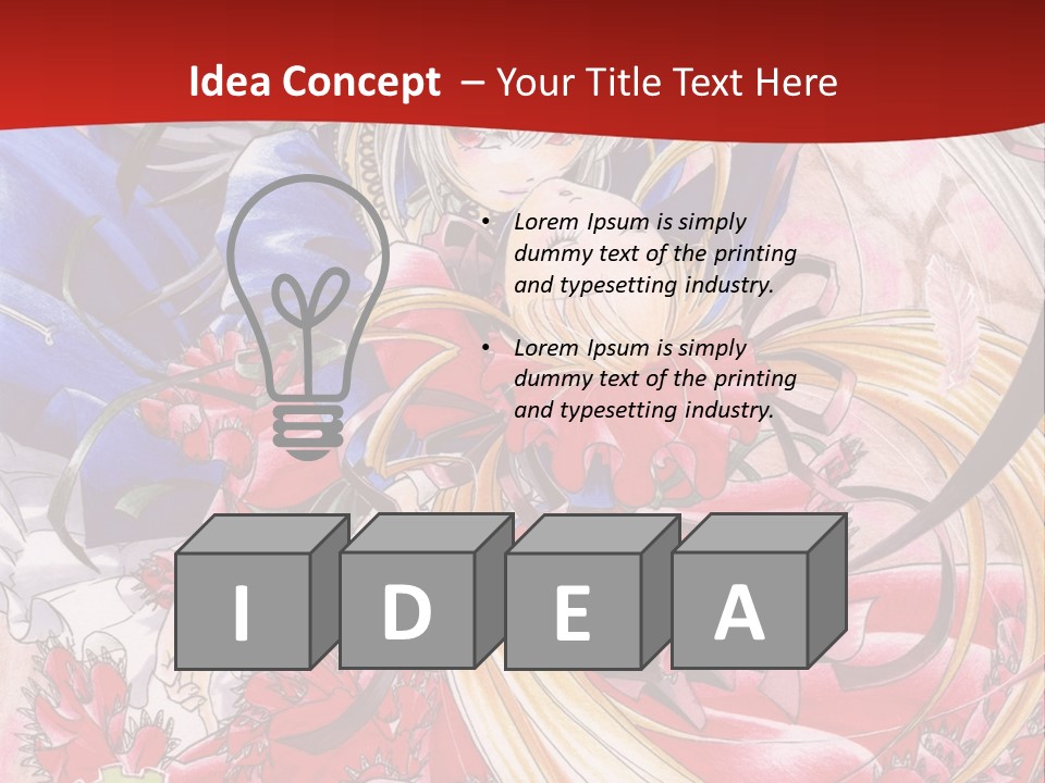 A Woman In A Red Dress Is Holding A Flower Powerpoint Presentation PowerPoint Template