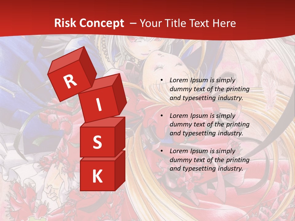 A Woman In A Red Dress Is Holding A Flower Powerpoint Presentation PowerPoint Template