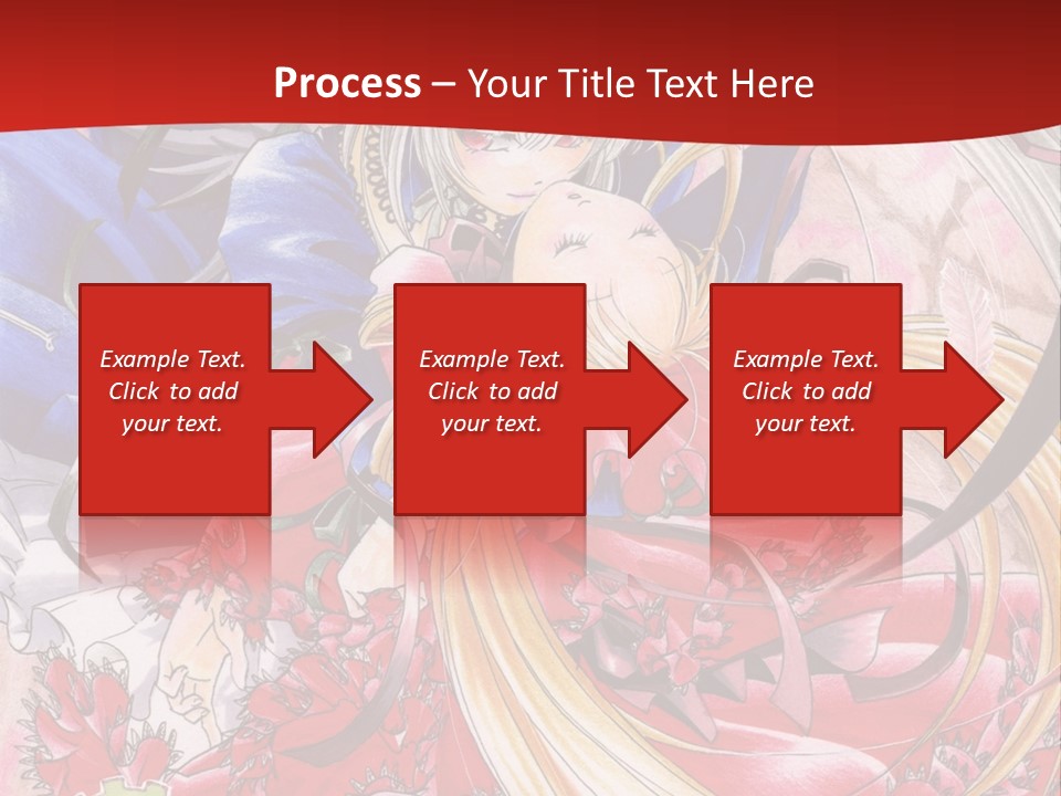 A Woman In A Red Dress Is Holding A Flower Powerpoint Presentation PowerPoint Template