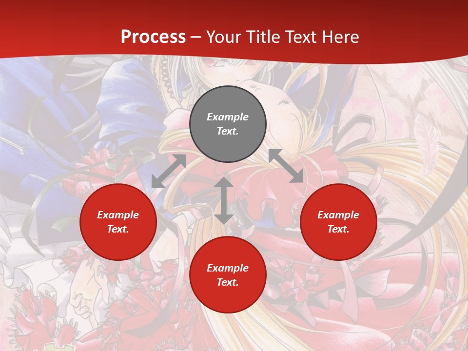 A Woman In A Red Dress Is Holding A Flower Powerpoint Presentation PowerPoint Template