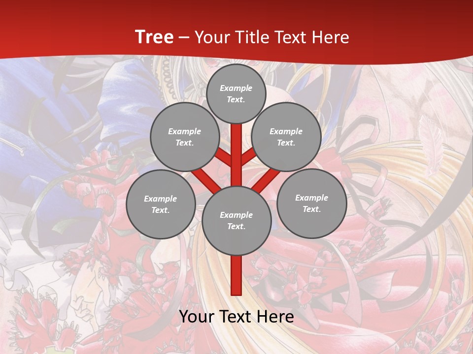 A Woman In A Red Dress Is Holding A Flower Powerpoint Presentation PowerPoint Template