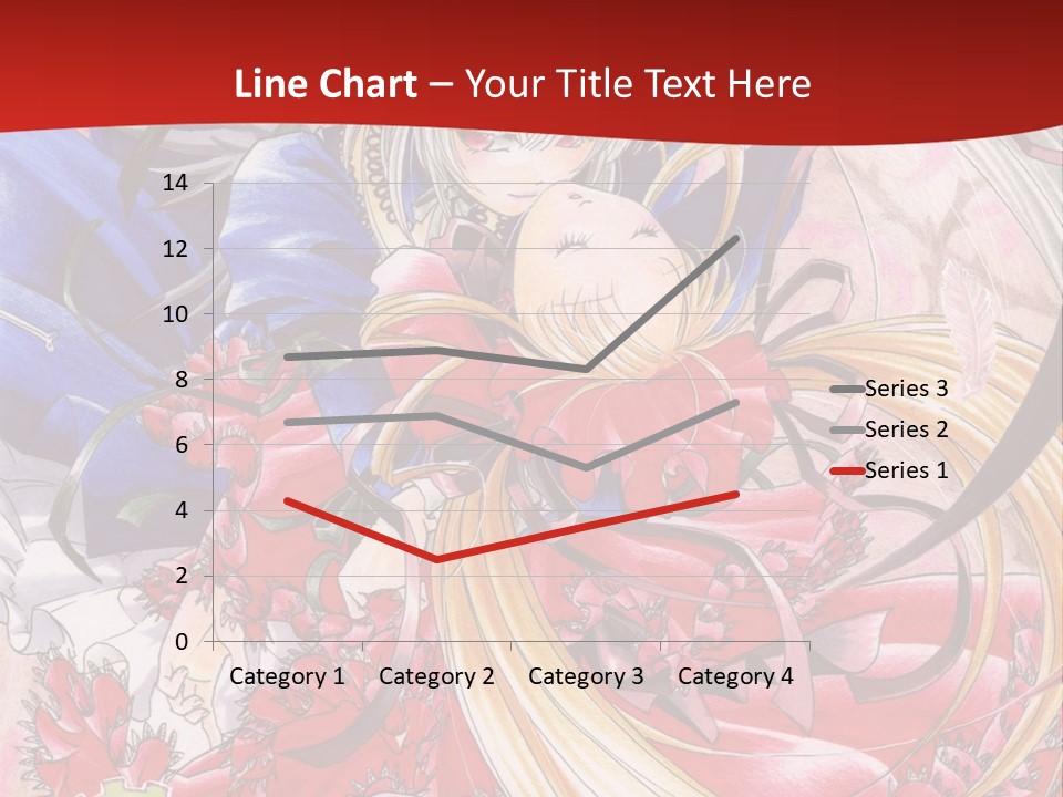 A Woman In A Red Dress Is Holding A Flower Powerpoint Presentation PowerPoint Template