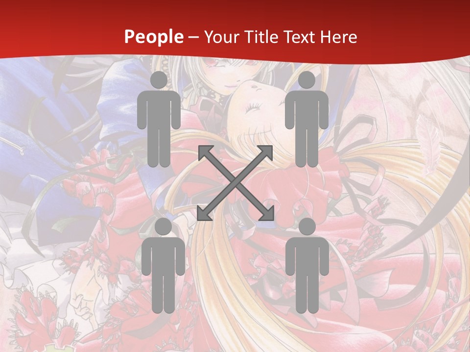 A Woman In A Red Dress Is Holding A Flower Powerpoint Presentation PowerPoint Template