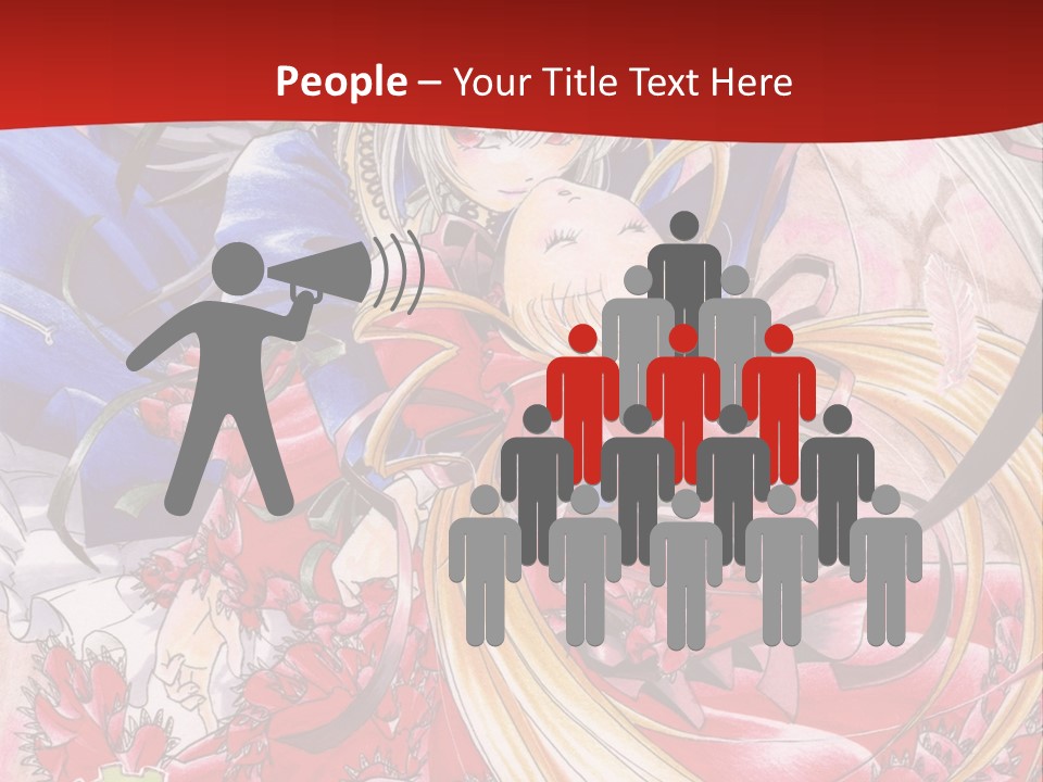 A Woman In A Red Dress Is Holding A Flower Powerpoint Presentation PowerPoint Template