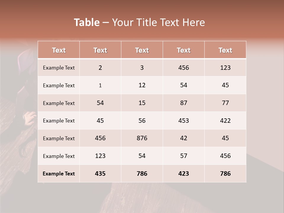 A Woman Sitting On The Floor With Her Legs Crossed PowerPoint Template