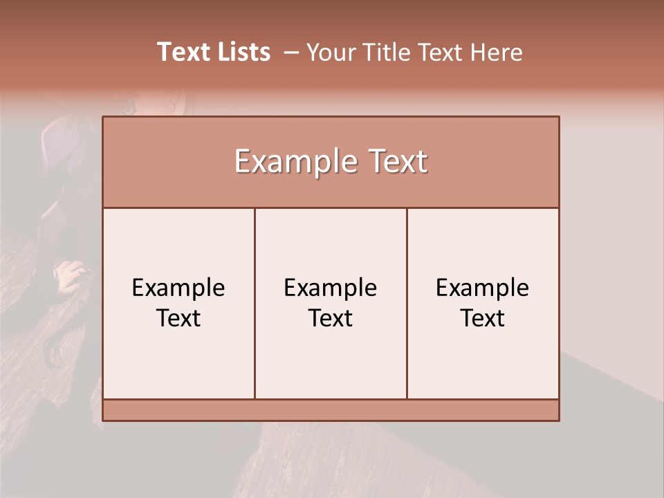 A Woman Sitting On The Floor With Her Legs Crossed PowerPoint Template