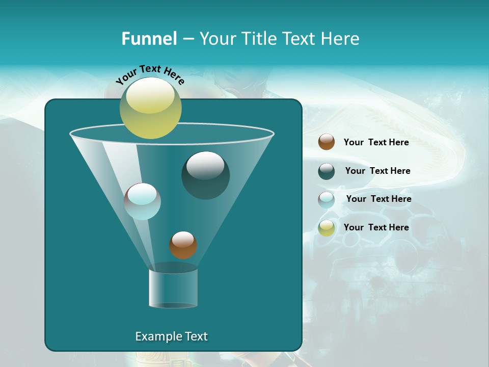 A Woman In A Yellow And Blue Outfit Holding A Sword PowerPoint Template