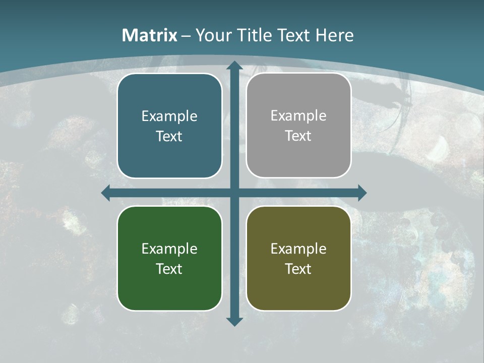 A Woman With Long Hair Standing In Front Of A Blue Background PowerPoint Template