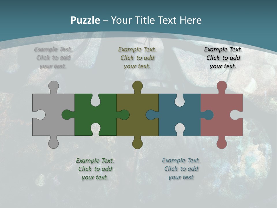 A Woman With Long Hair Standing In Front Of A Blue Background PowerPoint Template