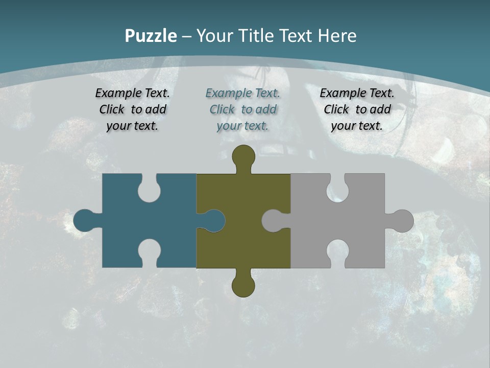 A Woman With Long Hair Standing In Front Of A Blue Background PowerPoint Template