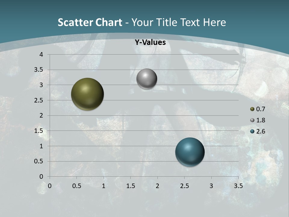 A Woman With Long Hair Standing In Front Of A Blue Background PowerPoint Template