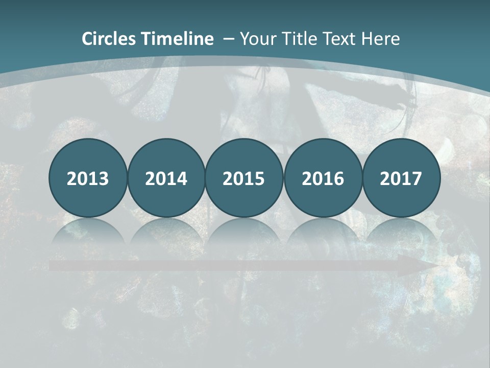 A Woman With Long Hair Standing In Front Of A Blue Background PowerPoint Template