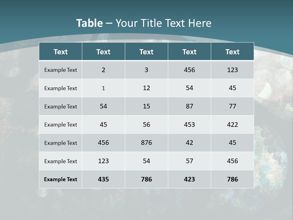 A Woman With Long Hair Standing In Front Of A Blue Background PowerPoint Template